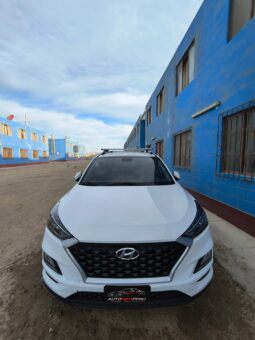 Hyundai New Tucson GL 2020 blanco vista delantera SUV en venta en Perú