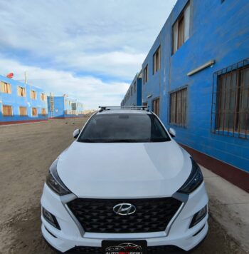 Hyundai New Tucson GL 2020 blanco vista delantera SUV en venta en Perú