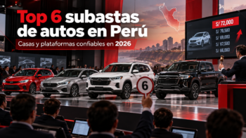 Subastas de autos en Perú: Top 6 casas y plataformas confiables en 2026